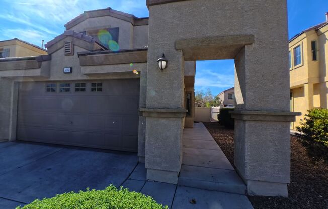 North Las Vegas single story 4 bedroom rental.