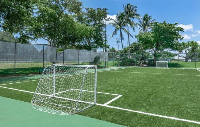 CHALLENGE YOUR NEIGHBORS TO A FRIENDLY GAME