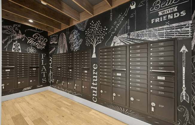 A blackboard wall with the word "culture" written on it.