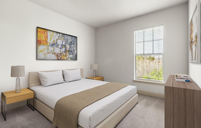Bedroom | Village at Baldwin Park | Orlando FL Apartments