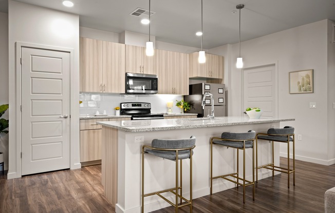 Updated Kitchens with Stainless Steel Appliances