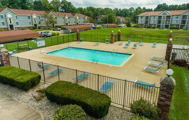 Refreshing Community Pool at Emerald Park Apartments in Kalamazoo, MI