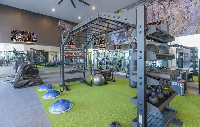 24 Hour Athletic Center at Zeta Luxury Apartments in Sacramento, CA