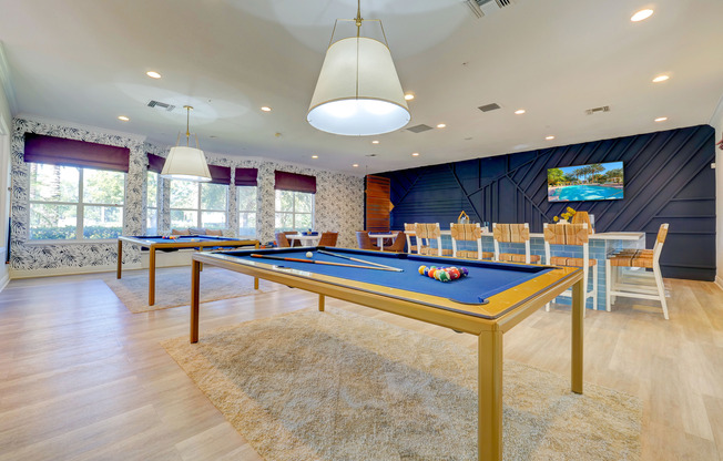 Sarasota Apartments Game Room - Saratoga Place
