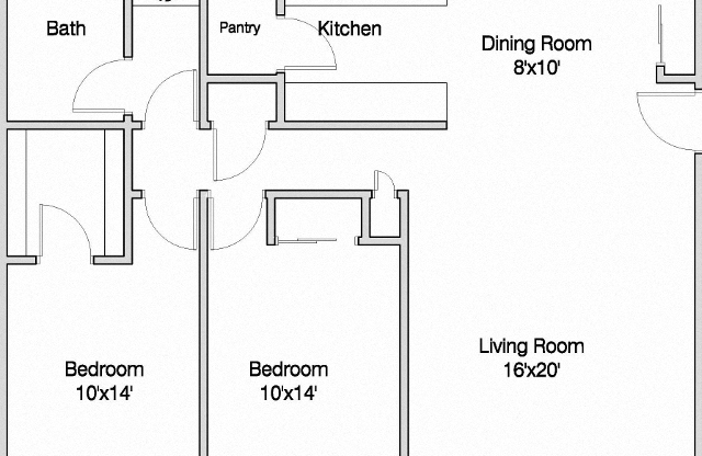 2 beds, 1 bath, $1,545