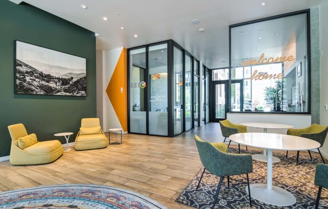 Spacious Lobby Area at Block C, San Marcos, 92078