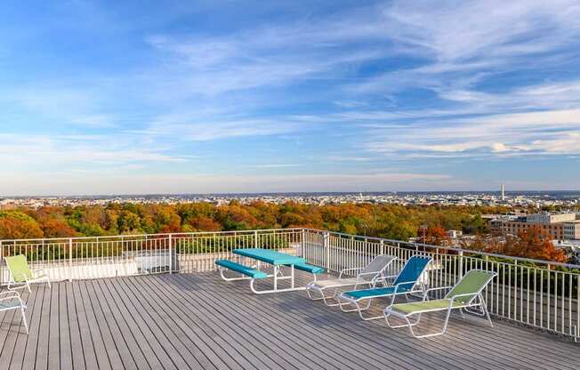 Rooftop Deck with View at Carillon House, Washington, 20007