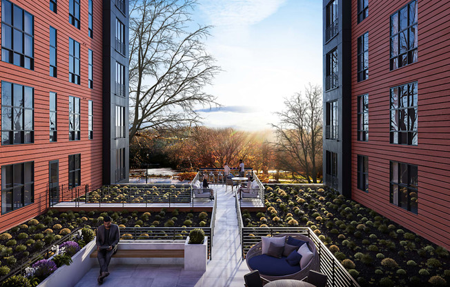 Sun Deck at The Anchorage on Kelly, Philadelphia