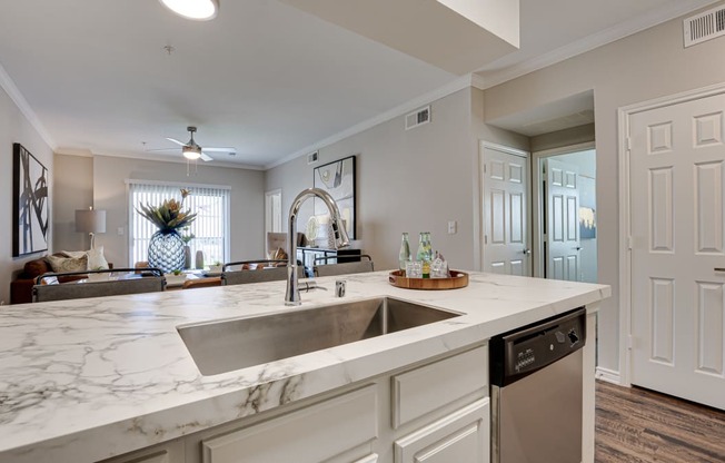 Sink With Faucet at Highland Luxury Living, Lewisville