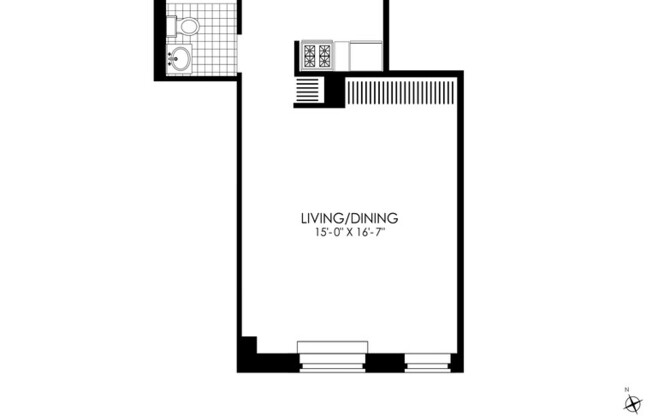 Studio, 1 bath, $3,323, Unit 318