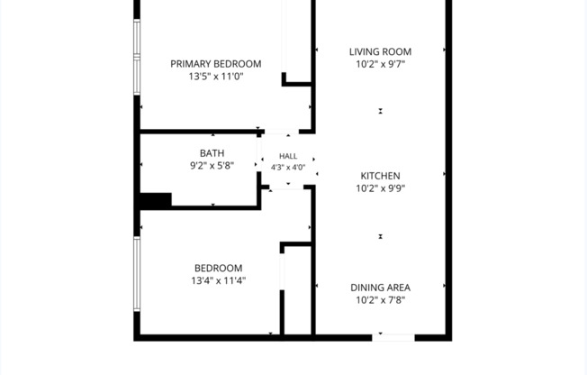 2 beds, 1 bath, 650 sqft, $1,300, Unit 200
