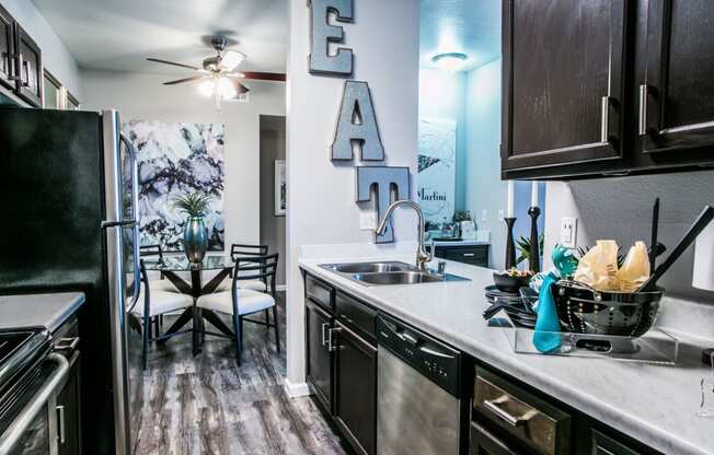 Luxurious Kitchen at Villa Serena, Henderson