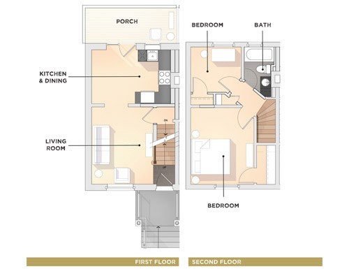2 beds, 1 bath, 1,130 sqft, $1,425, Unit BR-2316