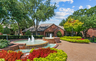 the preserve at ballantyne commons community fountain