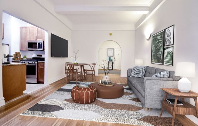 Studio, 1 bath, 650 sqft, $4,100, Unit 1Q