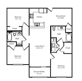 3 beds, 2 baths, 1,450 sqft, $1,490