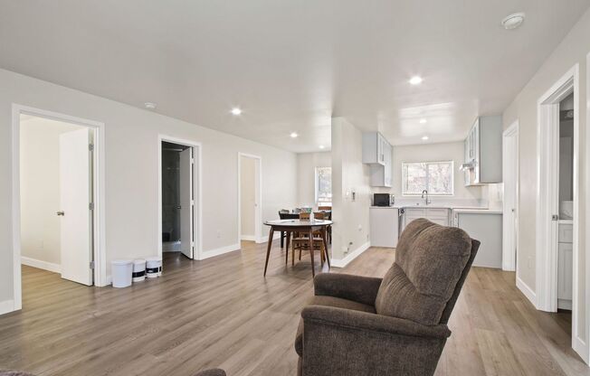 3 bed and 3 bath back house
