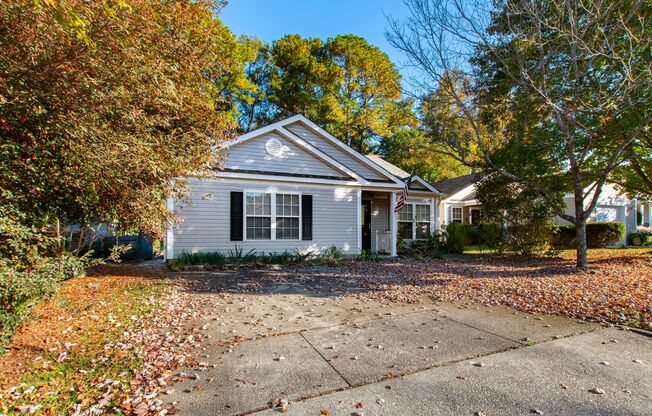 Charming Ranch Home in Apex with Vaulted Ceilings and Fenced Backyard!