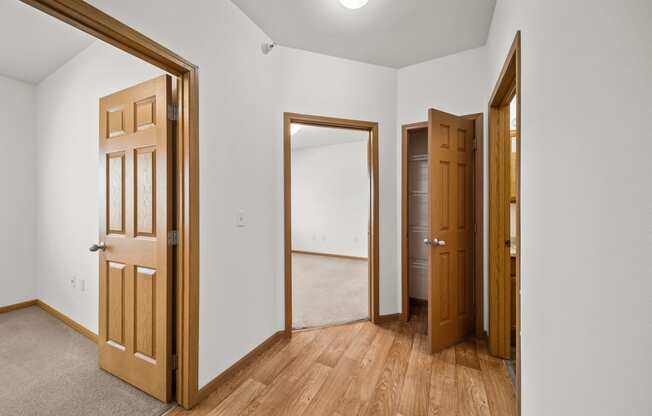 Remington Village Apartments Vacant Hallway