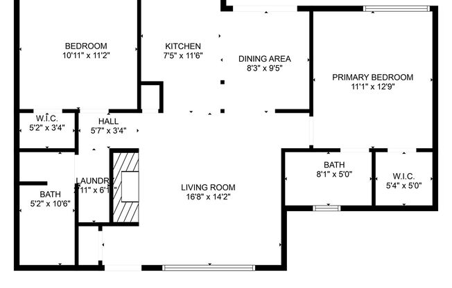 2 beds, 2 baths, 790 sqft, $2,045, Unit 204