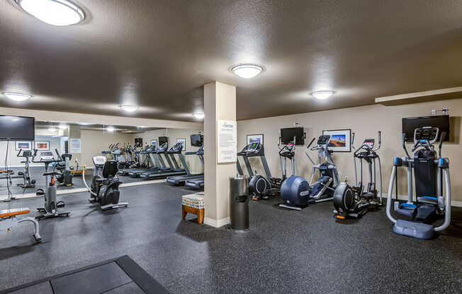 Modern Fitness Center at The Corydon, Seattle, WA