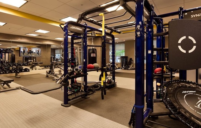 Stay fit in our state-of-the-art fitness center.