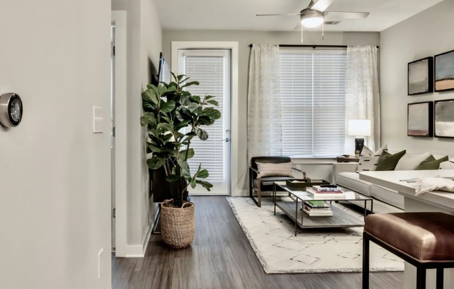 Living Spaces with Wood Inspired Flooring