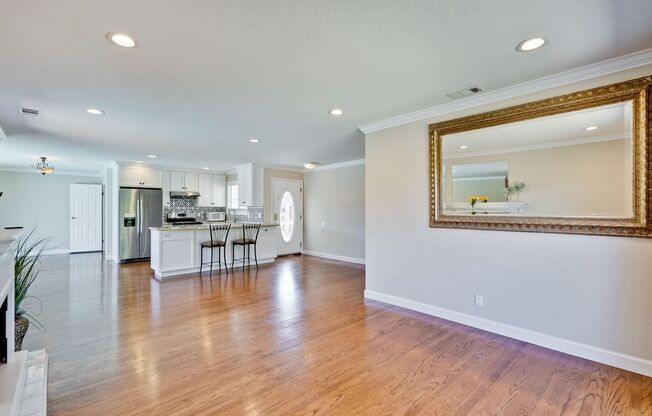 Resort-like Three Bedroom Single Family Home with Bonus Room & Swimming Pool. Add-on Cabana Available to Rent.