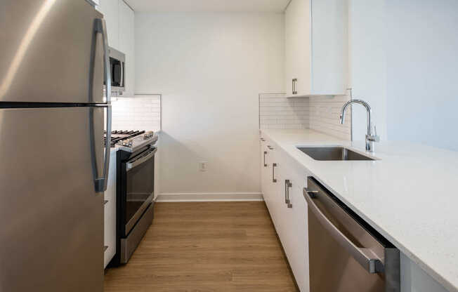 Kitchen with Stainless Steel Appliances