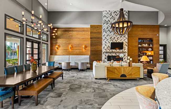 Resident Clubroom at Bridge at Southpark Meadows, Austin, Texas