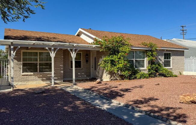 3-Bed, 2-Bath Single Story Home with Big Yard and Extra Storage
