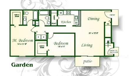 2 beds, 2 baths, 1,085 sqft, $2,035
