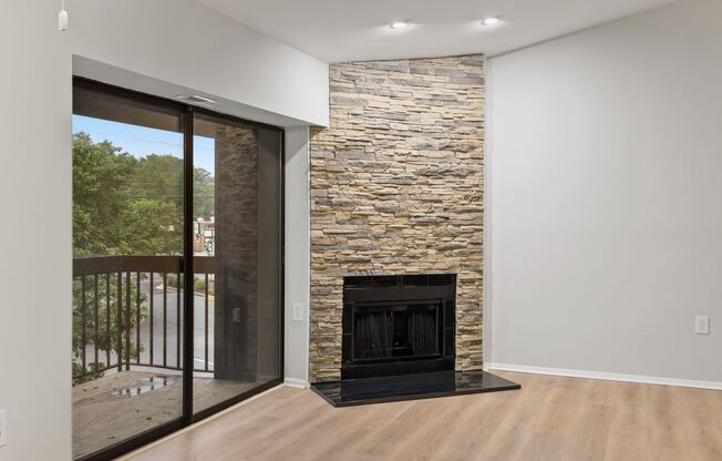 Renovated 3rd floor top level condo with vaulted ceilings.