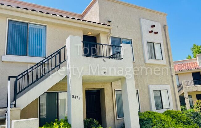 Beautifully remodeled 1BR, 1BA condo in the desirable Mira Mesa neighborhood of San Diego