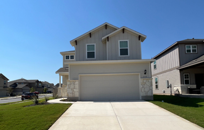 Beautiful Brand New Three Bedroom in Buda (Sunfield Neighborhood)