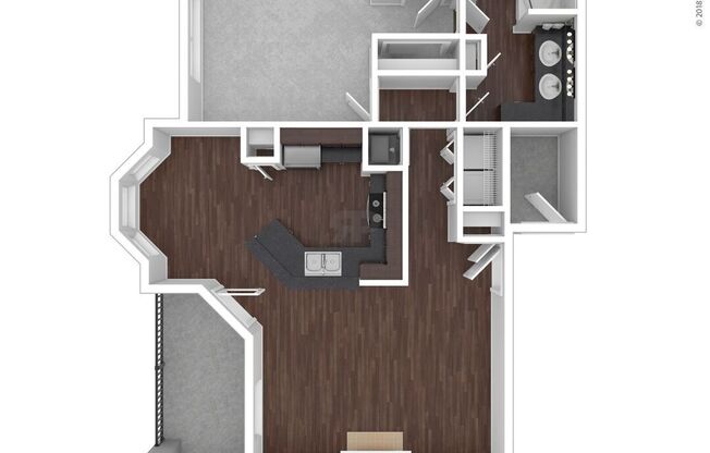 1 bed, 1 bath, 941 sqft, $1,208