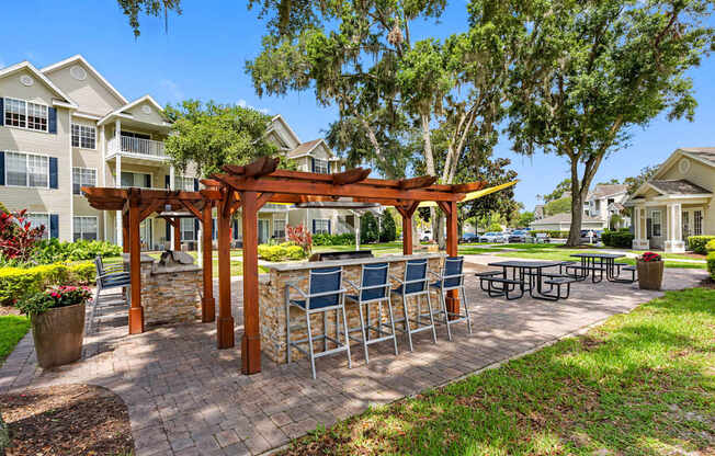 Patio Area with Pergola