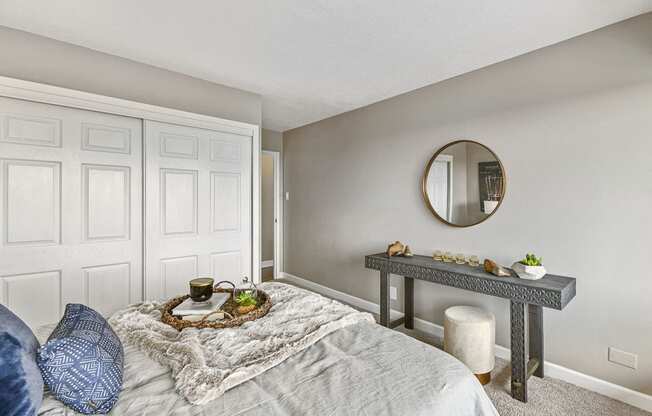 Bedroom with Large Closet at CityView on Meridian, Indiana,46208