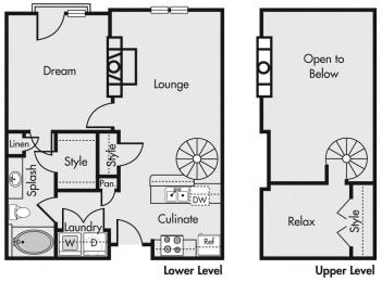 1 bed, 1 bath, 830 sqft, $1,556