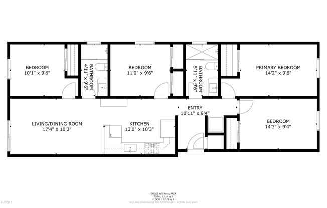 4 beds, 2 baths, $6,300, Unit 5320 West Falls View Dr.