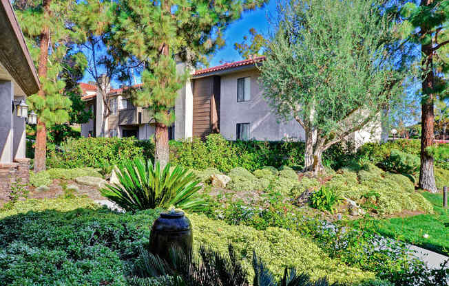 green space at Shadowridge Woodbend Apartments
