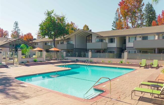 Invigorating Swimming Pool at Balboa Apartments, Sunnyvale, CA, 94086