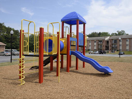 New Liberty Gardens playground at Liberty Gardens Apartments, Baltimore, MD