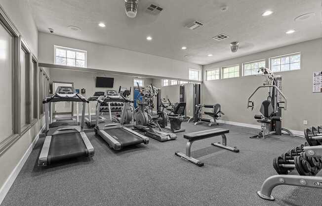 Crosspointe Apartments Fitness Center