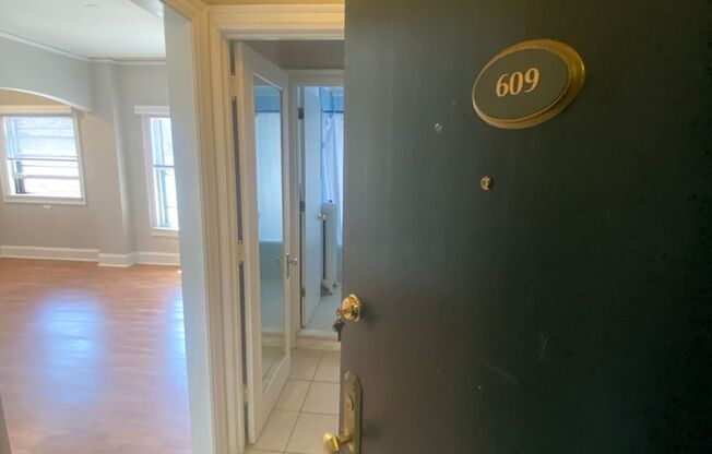 Studio, 1 bath, 380 sqft, $950, Unit 609