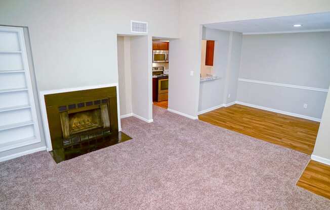 Seperate Dining Area in Hampton Center Apartments in Hampton VA