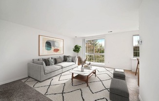 Watkins Mill Living Room at Elme Watkins Mill, Gaithersburg, 20879