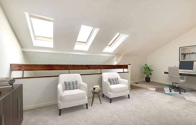 Separate Office area at The Greens at Columbia, Columbia, Maryland