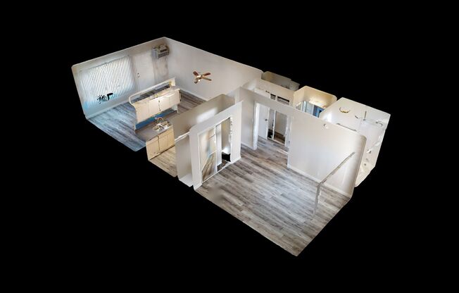 1 bed, 1 bath, 561 sqft, $1,745, Unit 233