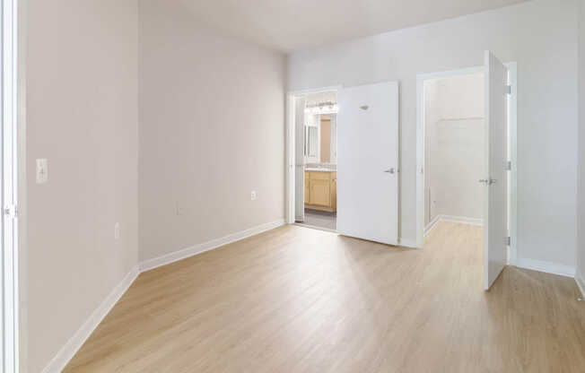 Bedroom with Hard Surface Flooring